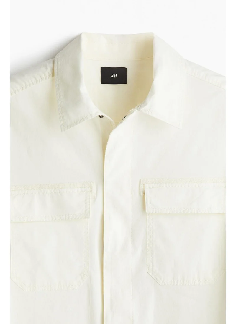 اتش اند ام Regular Fit Utility overshirt