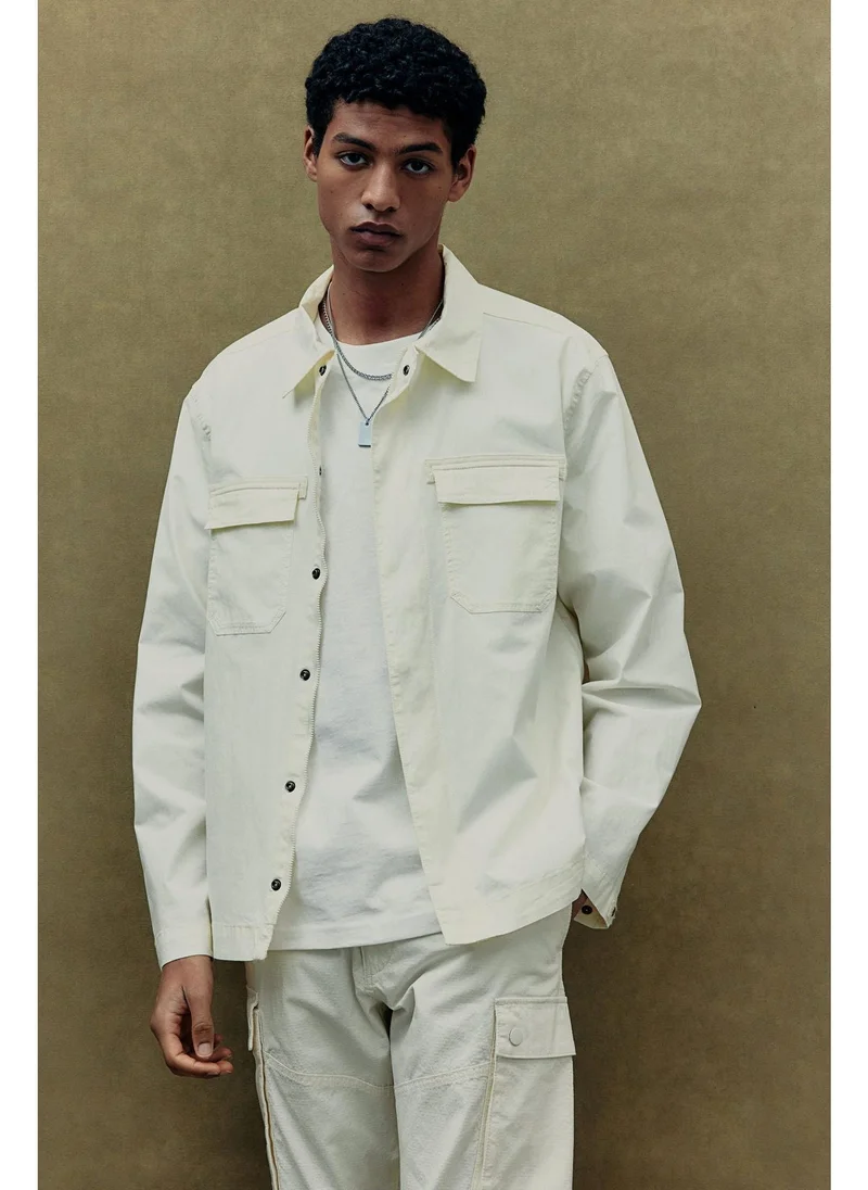 اتش اند ام Regular Fit Utility overshirt