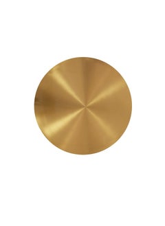 DANUBE HOME Trazo Round Side Table - Gold / White  - Image 4