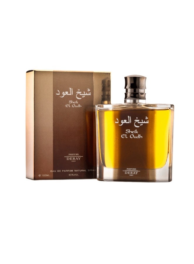 DERAY Sheikh Al Oud Perfume – Eau de Toilette – 100ml - Image 1