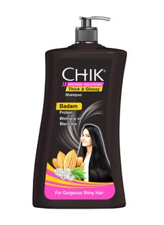 Chik Protein Solution Thick And Glossy Shampoo With The Goodness Of Badam Protein Bhringraj Oil And Black Tea For Gorgeous Shiny Hair For Men and Women 1L - pzsku/Z6997F9B91C010D100AEAZ/45/_/1710937419/a04fbca7-5b8c-4bbd-977a-f780d401aa84