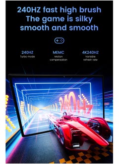 X - Prime 10.1-Inch HD+ AMOLED Display Android 15 Smart Tablet with Keyboard and Mouse 12GB RAM 512GB ROM Dual SIM 5G Wi-Fi S25 Ultra Tab Blue  - Image 3