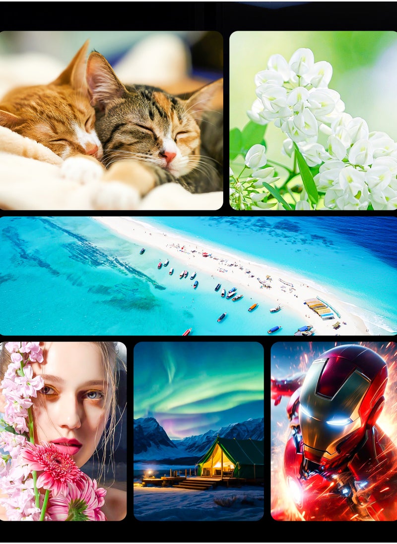X - Prime - 10.1-Inch HD+ AMOLED Display Android 15 Smart Tablet with Keyboard and Mouse 12GB RAM 512GB ROM Dual SIM 5G Wi-Fi S25 Ultra Tab Blue - Image 1