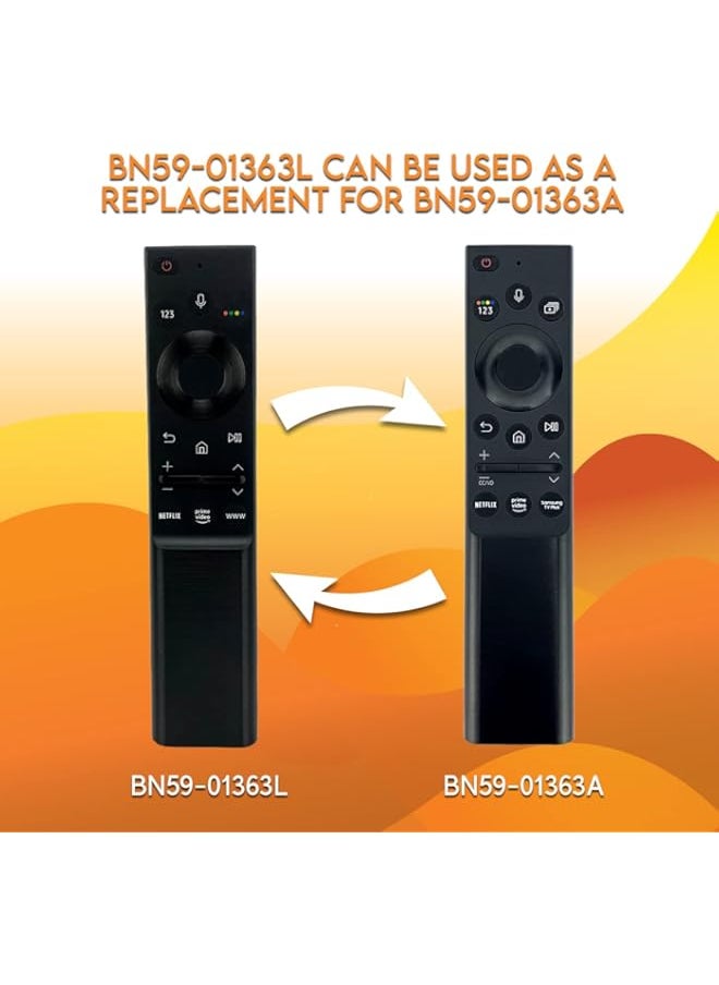 HuHa - Ceybo OEM 2021 Model BN59-01363L Replacement for BN59-01363A Samsung Remote Control Smart TVs Compatible with Neo QLED, The Frame and Crystal UHD Series - Image 1