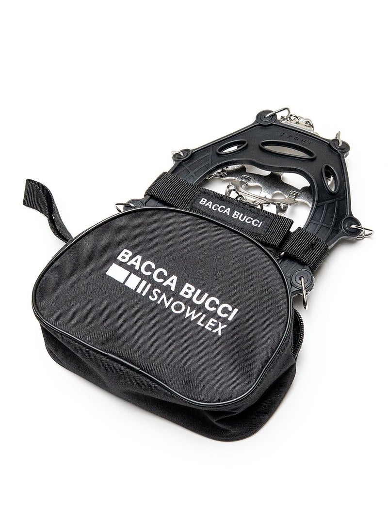 Bacca Bucci SNOWLEX Ice Grippers – Stainless Steel Traction Cleats (ONLY Cleats) (Black, UK 6 to UK 9) - Image 3