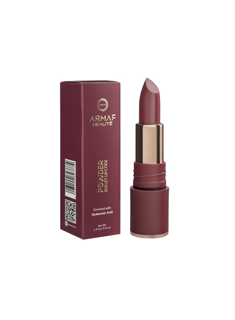Armaf Beaute Armaf Beauté Powder Bullet Lipstick Poppy, 4.5g – Smooth Powder Finish Lip Color for Everyday Makeup - Image 3