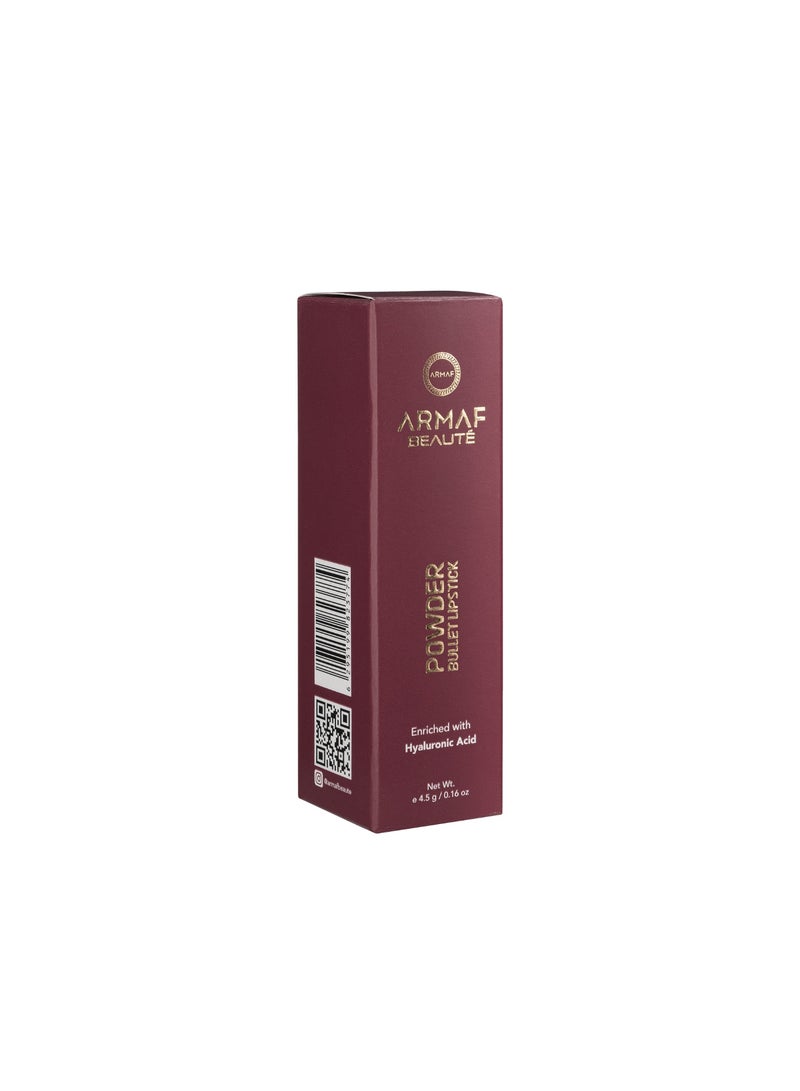 Armaf Beaute Armaf Beauté Powder Bullet Lipstick Poppy, 4.5g – Smooth Powder Finish Lip Color for Everyday Makeup - Image 5
