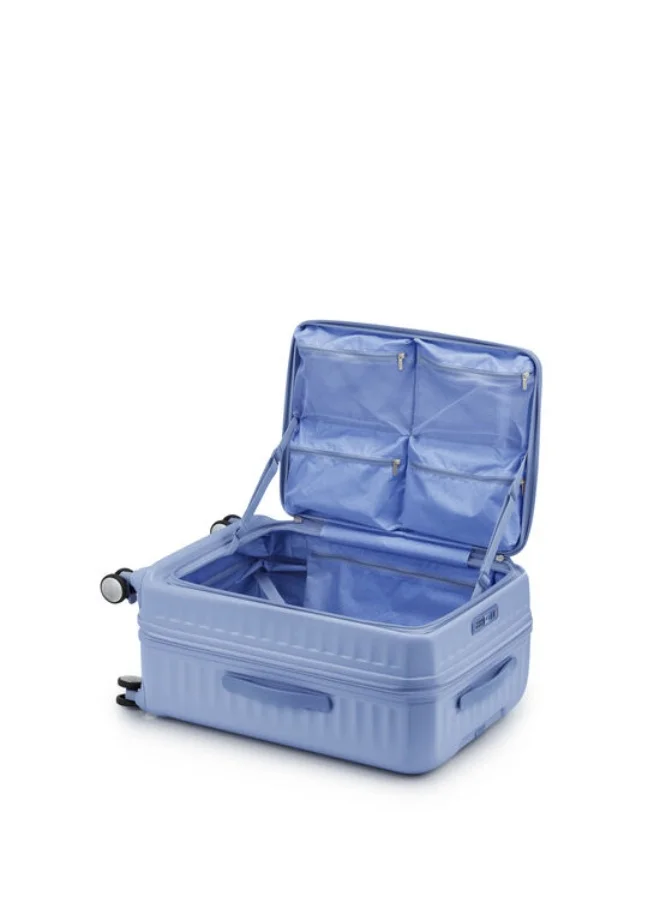 امريكان توريستر American Tourister Frontec Spinner 68 cm - Elemental Blue - 3 Years Global Warranty