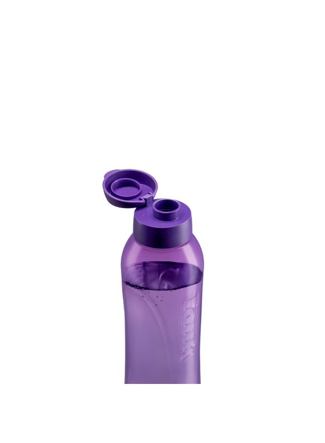 Tank Go, 800ml, Polypropylene Plastic Bottle, BPA Free, Leakproof - Purple - Image 4