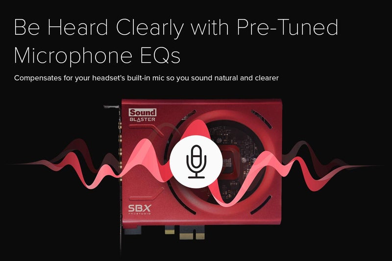 Creative بطاقة الصوت الداخلية Creative Sound Blaster Z SE PCI-e للألعاب وDAC، 24-بت / 192 كHz، 116 ديسيبل SNR، ASIO، مضخم سماعات 600 أوم، EQ ميكروفون، 5.1 منفصل / 7.1 افتراضي، يدعم Dolby Digital Live و DTS - Image 5