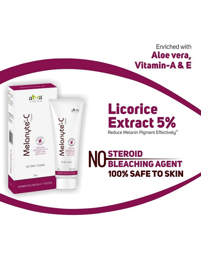 Vegetal Melanyte-C -Under Eye Dark Circle Cream- 20G. - Image 4