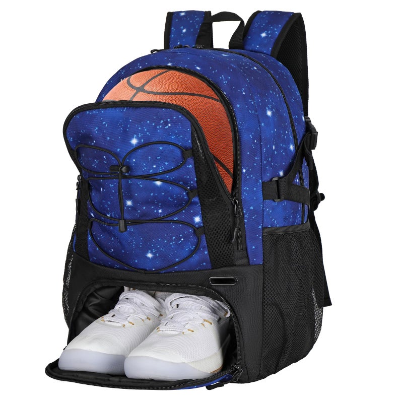 Goloni Basketball BackpackLarge Sports Bag with Ball Compartment Shoe CompartmentBasketball Bag Fit Volleyball soccerGym - Image 2