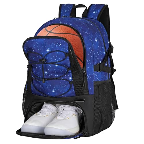 Goloni Basketball BackpackLarge Sports Bag with Ball Compartment Shoe CompartmentBasketball Bag Fit Volleyball soccerGym - Image 1