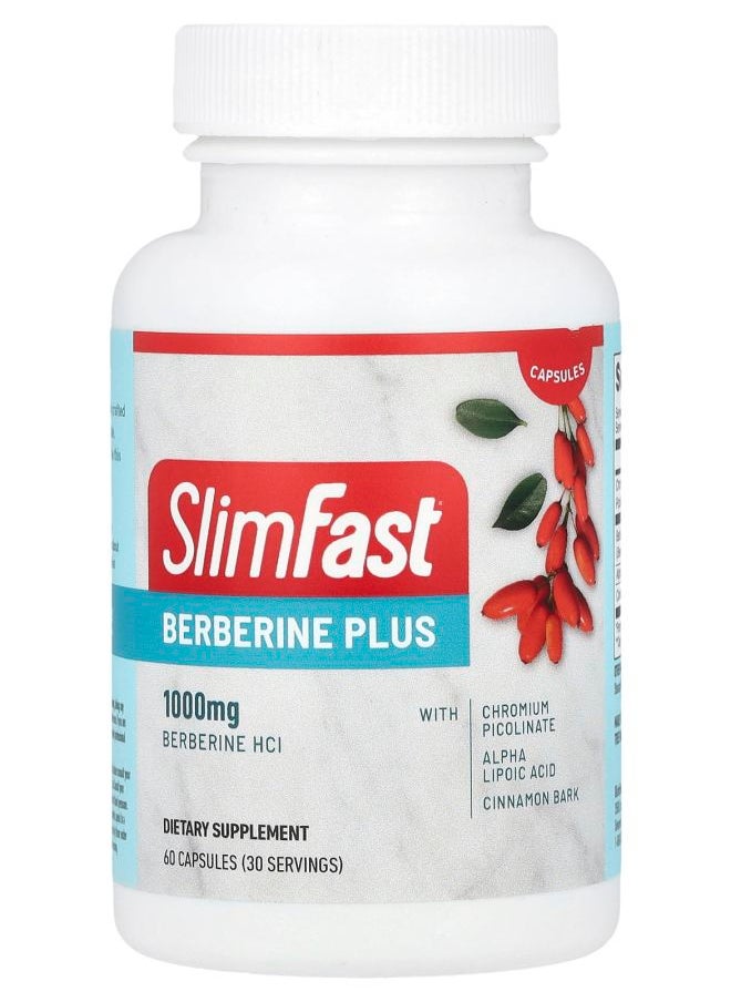 SlimFast - Berberine Plus 60 Capsules - Image 1