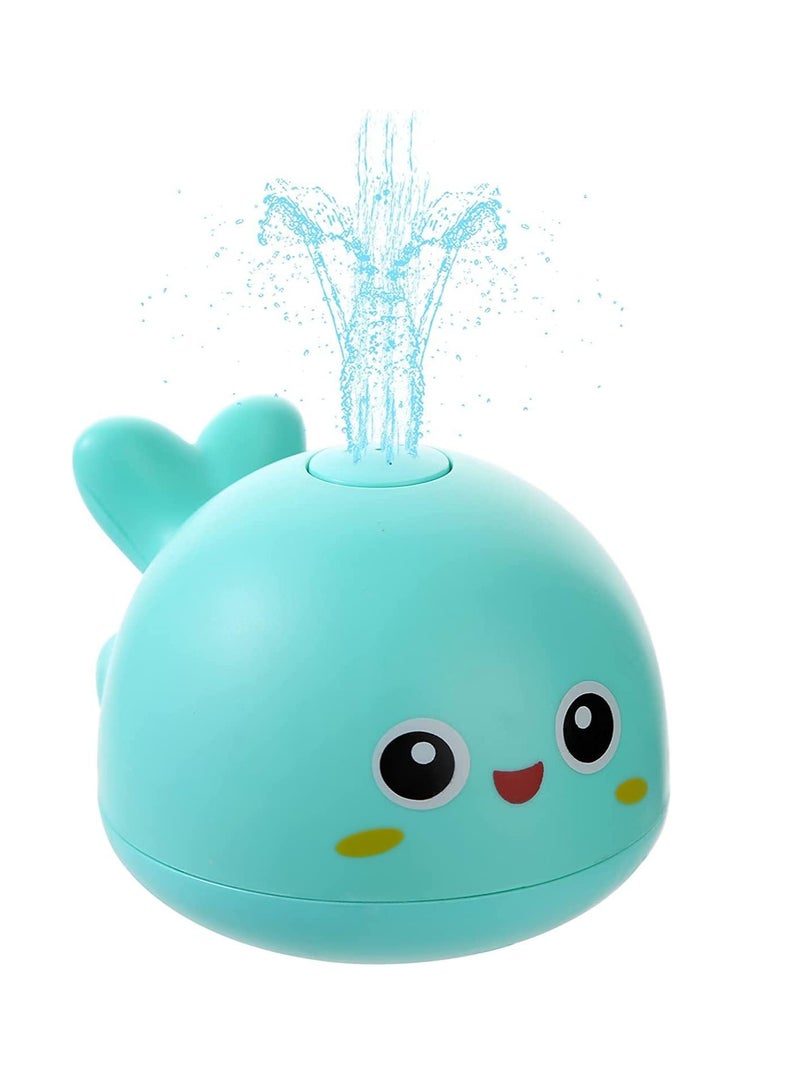 Baby Bath Toys Baby Toys Whale Light Up Bath Toys, Sprinkler Bathtub Toys for Toddlers Infant Kids Boys Girls, Spray Water Bath Toy, Pool Bathroom Baby Toy - Image 1