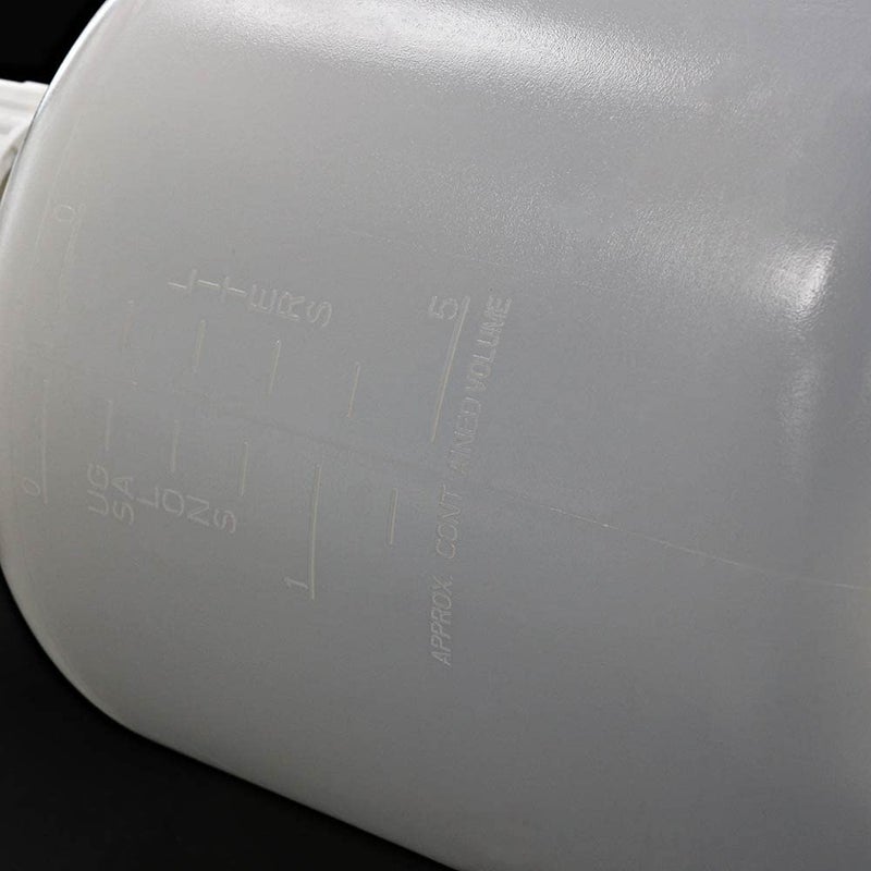 Labvida 10L (2.5 Gallons) Round Carboys with Handles,Molded Graduations, Autoclavable PP Material, Heavy Duty Water Can, Lab, Home, Travel Liquid Storage, LVAA001 - Image 3