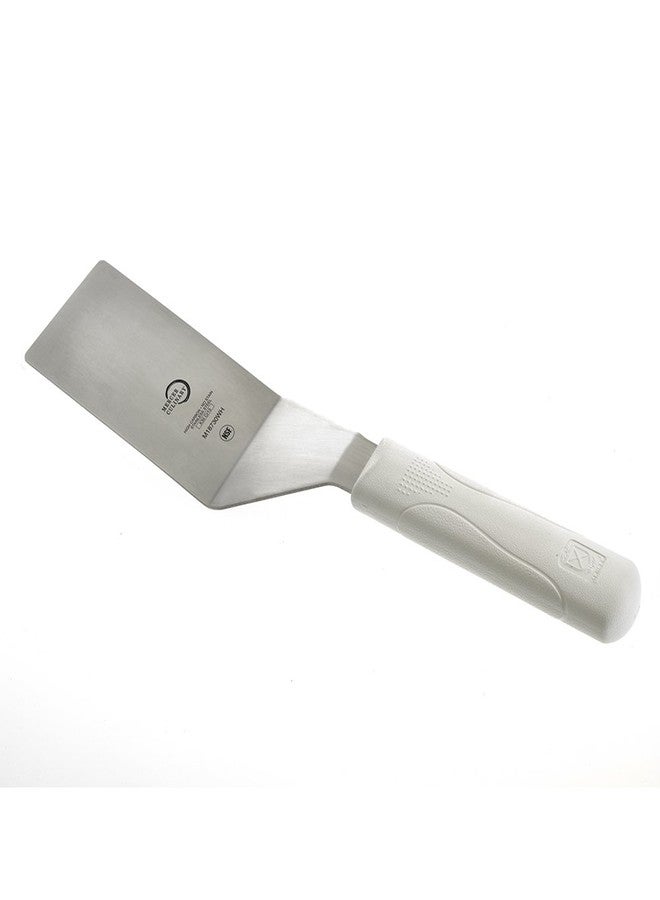Mercer Culinary Square Edge Turner, 4 x 2.5 Inch, White - Image 2