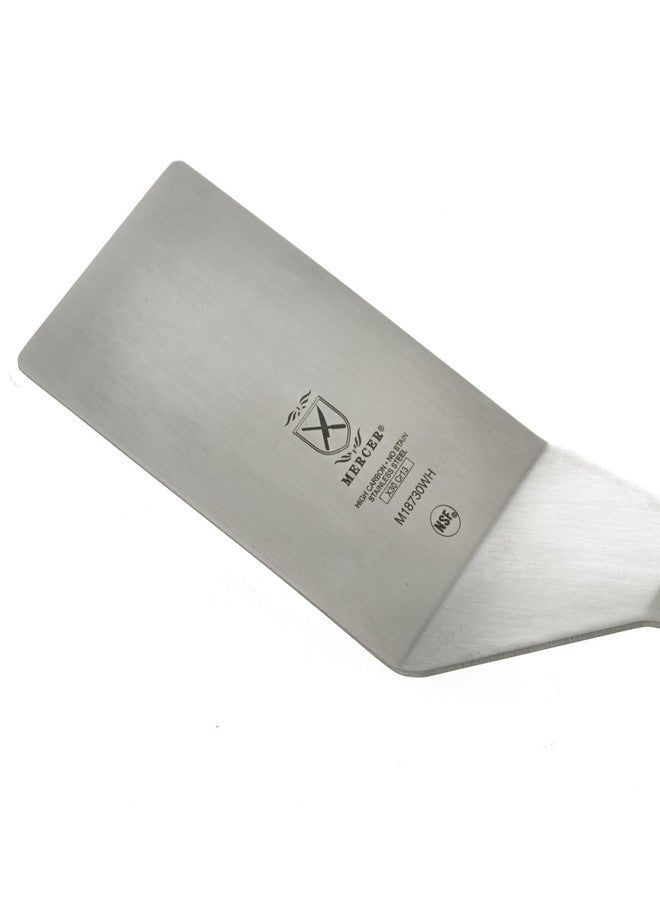 Mercer Culinary Square Edge Turner, 4 x 2.5 Inch, White - Image 4