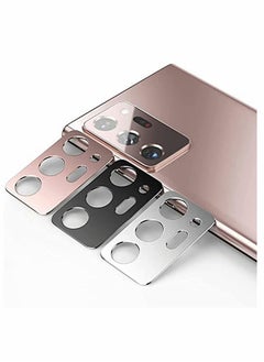 Y&D Camera Protector for Samsung Galaxy Note 20 Ultra, [3 Pack] Lens Cover, Metal Anti-Fall Wear Resistant Anti-Scratch, 360 Protection (Black, Silver, Rose Gold)  - Image 2