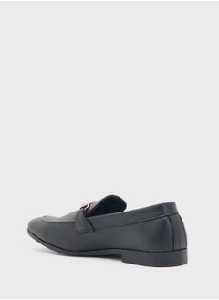 Robert Wood Webbing Detail Formal Loafer Slip Ons  - Image 2