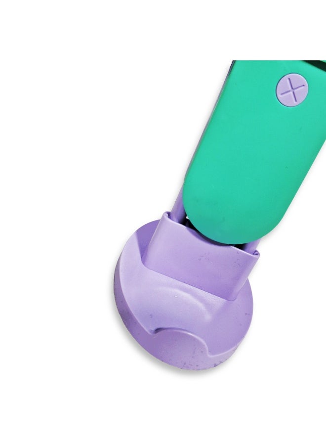 Generic - Mini handheld fan, small size and easy to carry in hand or put in bag, equipped with USB rechargeable battery, on/off button, multiple air speeds, nice gift for kids and adults - Image 1