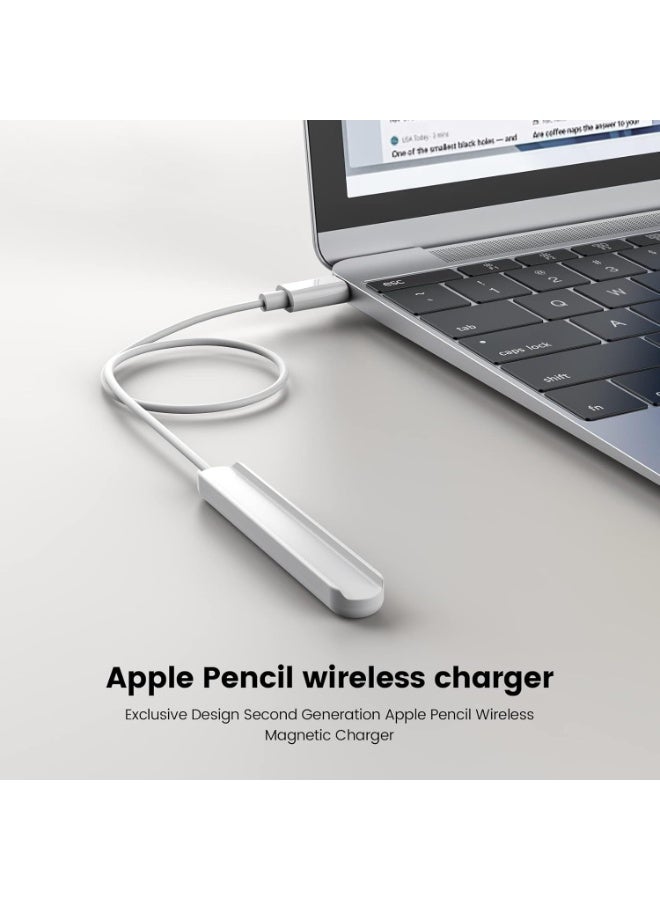 iPad Pencil Charging Cable, Compatible with ApplPencil 2nd Generation - Save Your iPad Battery Life - Stylus Charging Cord - Image 2