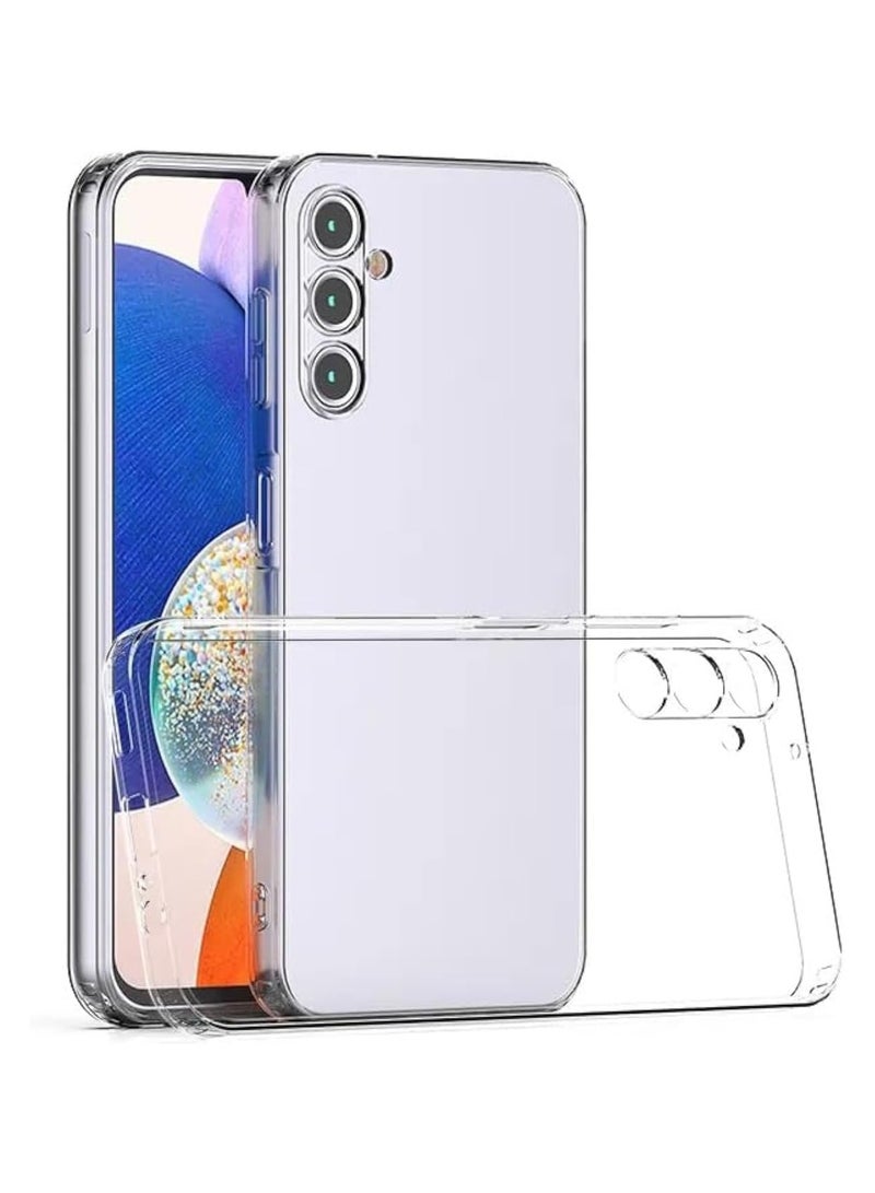 Silicon Case Compatible with Samsung Galaxy A56 Shock-Proof Soft Gel Rubber Cover Camera Protection Case for Samsung Galaxy A56 2025 Clear - Image 1