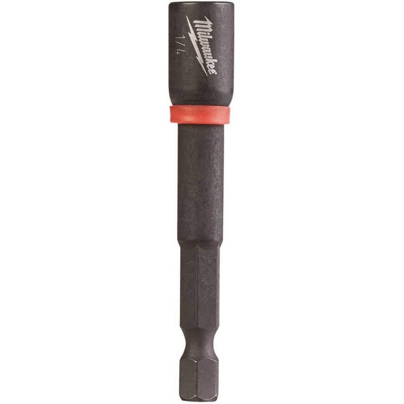 Milwaukee 49-66-4732 Shockwave 2-9/16-Inch Mag Nutdriver 1/4-Inch, 10 Pack