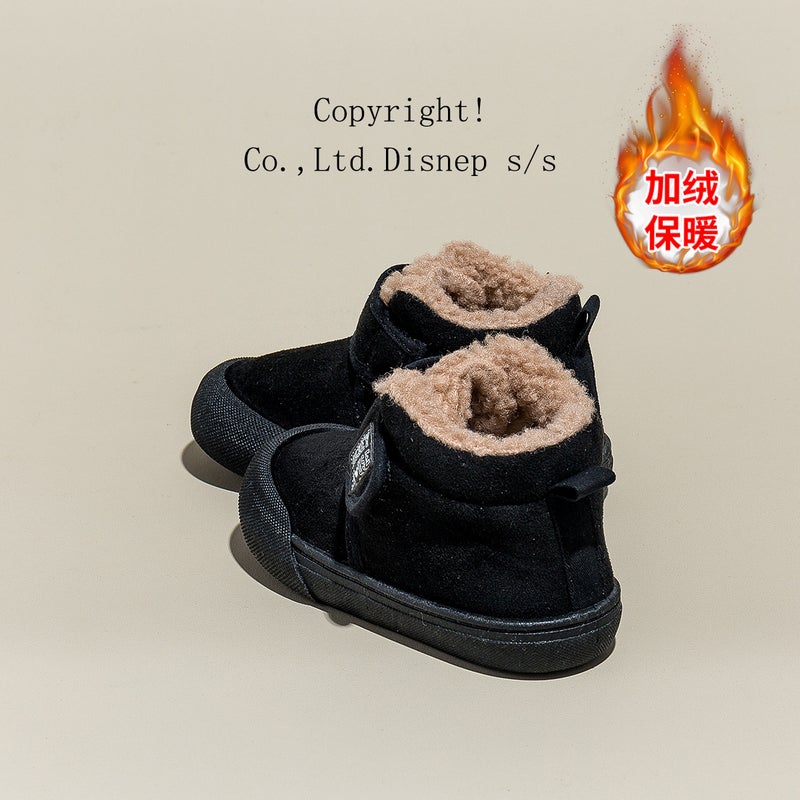Winter Children'S Casual Shoes For Boys And Girls, Fleece-Lined And Thickened, Fashionable And Trendy Cotton Shoes - Image 5