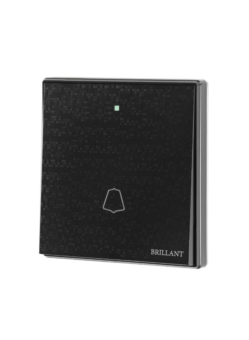 BRILLANT Bell key, black brilliant