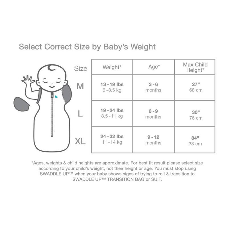 Love to Dream Swaddle UP, Silky-Lux 1.0 TOG, Super Soft, Luxurious 100% Viscose from Bamboo, Allow Baby to Sleep in Their Preferred Arms Up Position, Snug Fit Calms Moro Reflex, Cream, 13-19lbs - Image 5