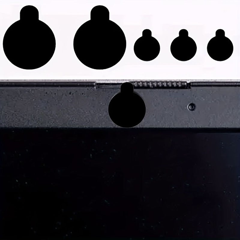 66 Pcs Black Matte Privacy Webcam Stickers for Laptop Smartphone Tablet PC, Reusable Easy Apply Remove - Image 3