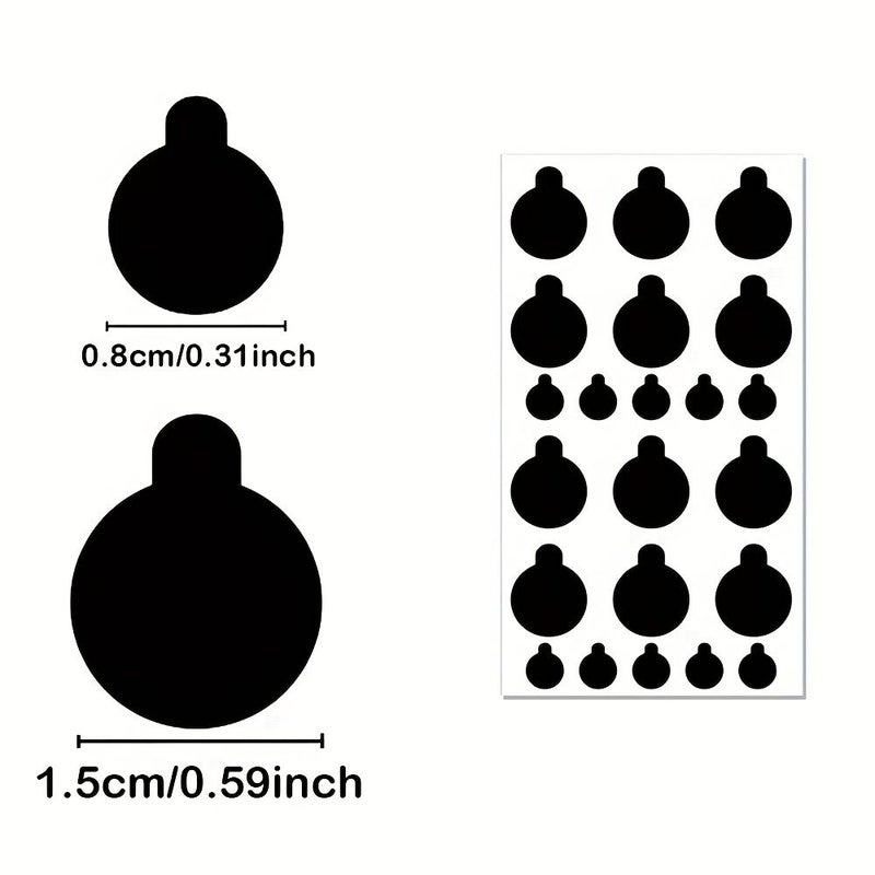 66 Pcs Black Matte Privacy Webcam Stickers for Laptop Smartphone Tablet PC, Reusable Easy Apply Remove - Image 2