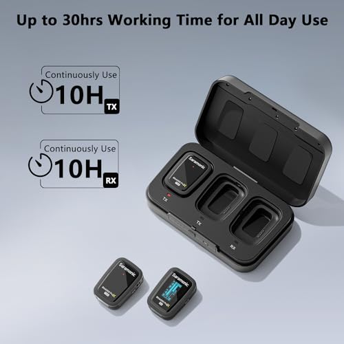 Saramonic Blink 500 Prox B2R 2-Person Wireless Clip-On Microphone System with On-Board Recording & Lavaliers - Image 5
