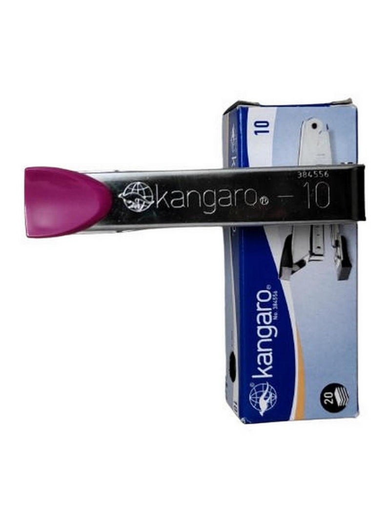 كانجارو دباسة سعة 20 ورقة باللون الوردي والفضي - Image 3