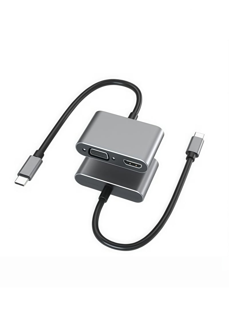 Super ZYouth Type-C USB Hub Adapter Multi Port 4-in-1 Laptop Hub - Image 2