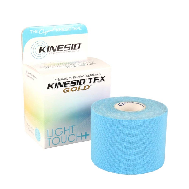 Kinesio Taping Elastic Therapeutic Athletic Tape Tex Gold Light Touch Ajisai Blue 2 in x 164 ft