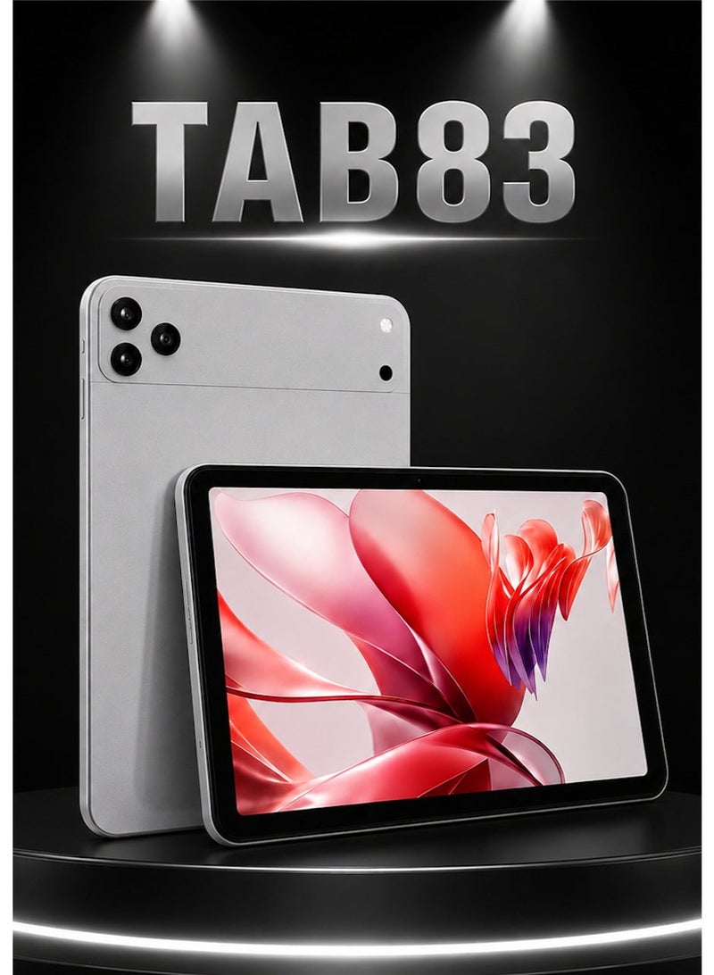 Oteeto Tab 83 Slim Design | 8GB RAM + 512GB ROM | Ultra-Fast Octa-Core | Dual SIM | 8.3-inch Display | 5G Android Tablet | Premium Performance & Style | Silver - Image 1