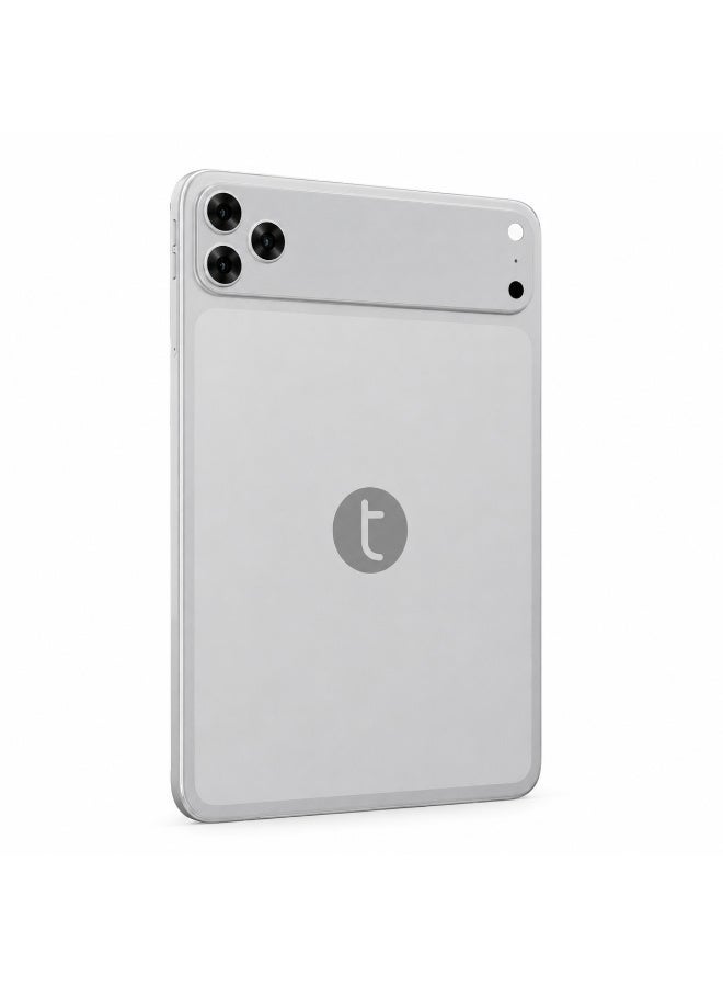 Oteeto Tab 83 Slim Design | 8GB RAM + 512GB ROM | Ultra-Fast Octa-Core | Dual SIM | 8.3-inch Display | 5G Android Tablet | Premium Performance & Style | Silver - Image 3
