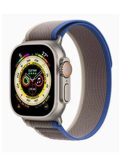 BC ULTRA MAX Smart Watch Series 8 With A Full Screen, Wireless Charging, And Supports NFC, With 7 Additional Bracelets And Protective Cover - 49 mm - Gold