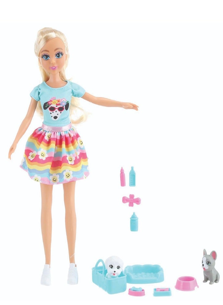 فانفيل مجموعة العناية النهارية للكلاب من دريميز، للبنات، ارتفاع تسعة وعشرون سم - Image 3