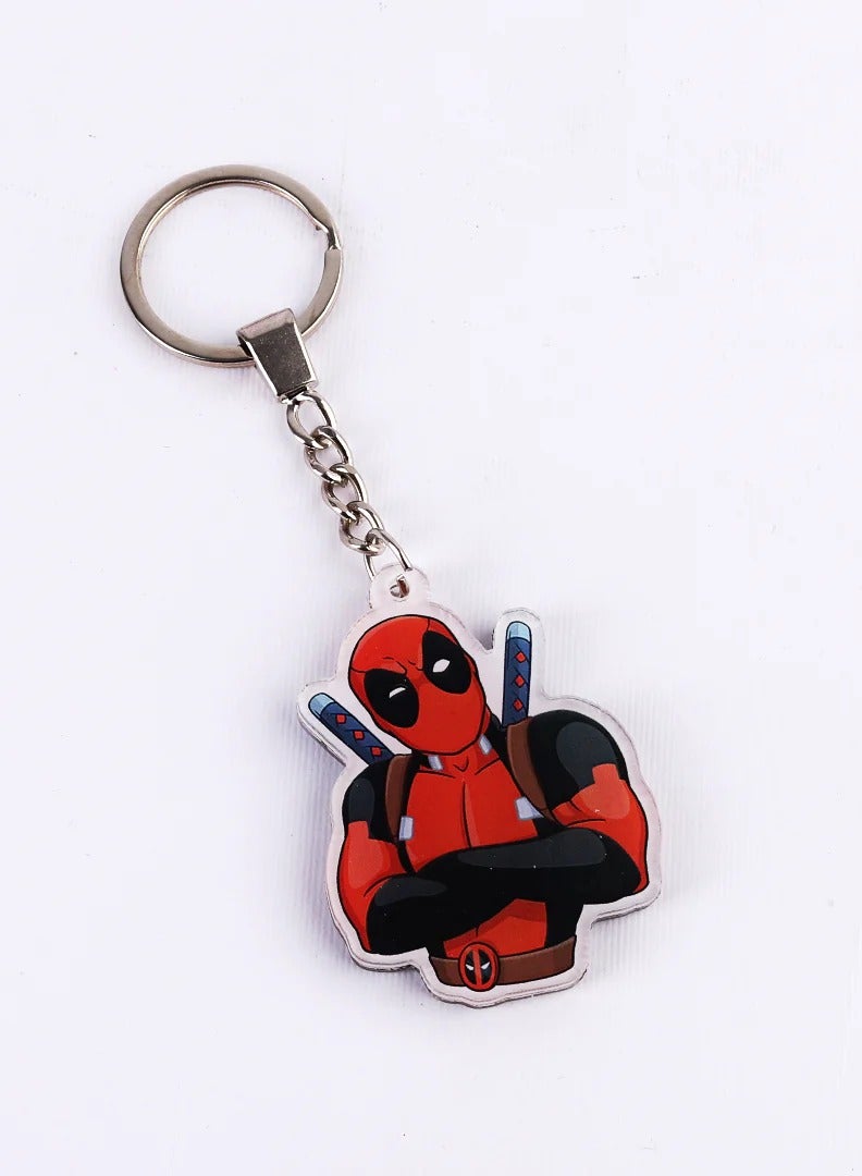 ميدالية أكريليك ديدبول [1] – ميدالية أكريليك فاخرة تحتوي على رسمة شهيرة لديدبول، مثالية لعشاق الأبطال الخارقين وهواة الجمع