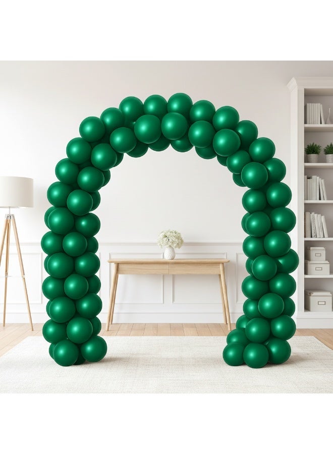 Habibi Party Balloon Latex Standard 125Pcs Helium Dark Green - Image 1