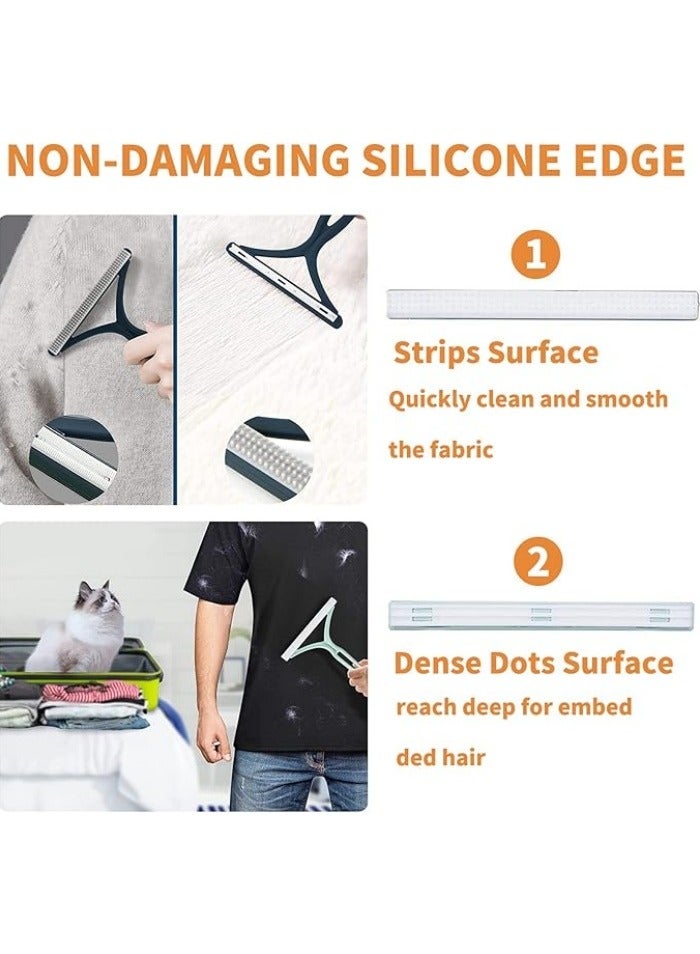 3-Pack Multi-Surface Lint Remover - Fabric & Carpet Scraper for Couch, Furniture, Car Interior, Clothes and Bedding with Ergonomic Handle  - Image 5