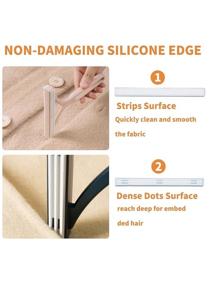 3-Pack Multi-Surface Lint Remover - Fabric & Carpet Scraper for Couch, Furniture, Car Interior, Clothes and Bedding with Ergonomic Handle  - Image 3