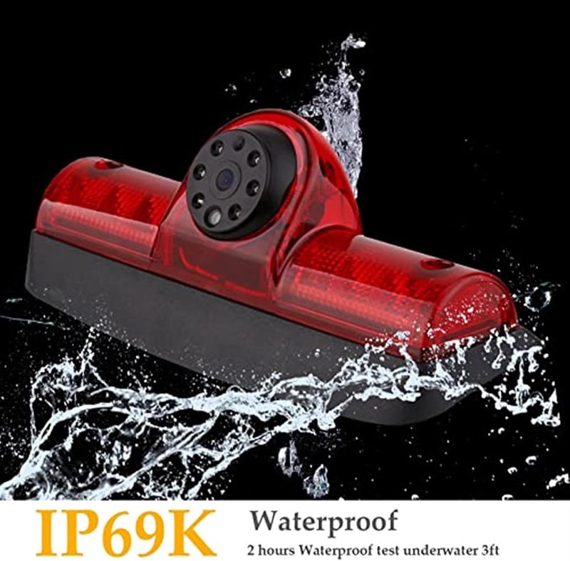 Vuzmode HD Night Vision Rear Camera with Brake Light - Image 2