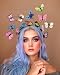 Zivyes Butterfly Headbands Fascinator Hats Butterfly Costume Monarch Tea Party Headpiece Halloween Accessories for Women - Image 3