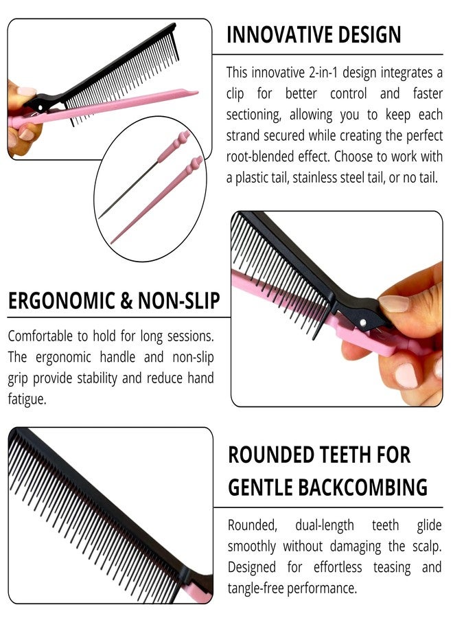 TrivesGo Balayage Hair Dye Kit | Highlight kit - Balayage Board Paddle | highlighting Foiling Board - 3 Highlighting Combs | Highlight comb & Teasing Clip Comb | 5 Professional Tools for hairstylists - Image 5