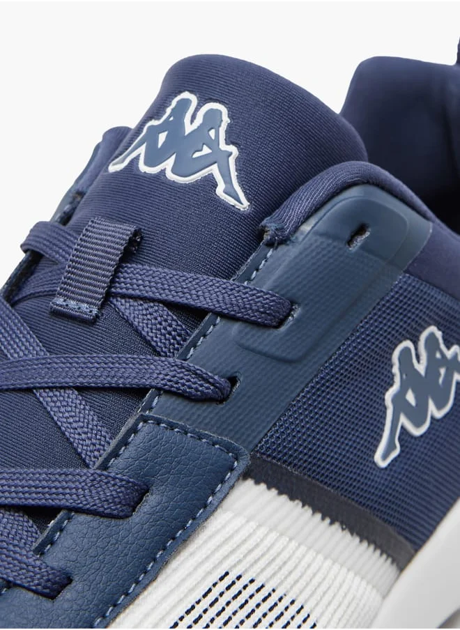 Kappa Men's Panelled Sports Shoes with Lace-Up Closure