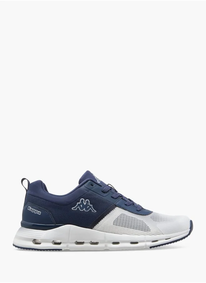 Kappa Men's Panelled Sports Shoes with Lace-Up Closure
